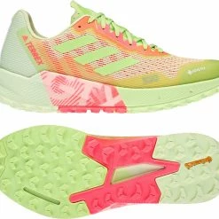Adidas TERREX Agravic Flow 2 GTX Trail Running Shoes Women, Groen -Scarpa®-winkel adidas terrex agravic flow 2 gtx trail running shoes women almost lime pulse lime turbo 4
