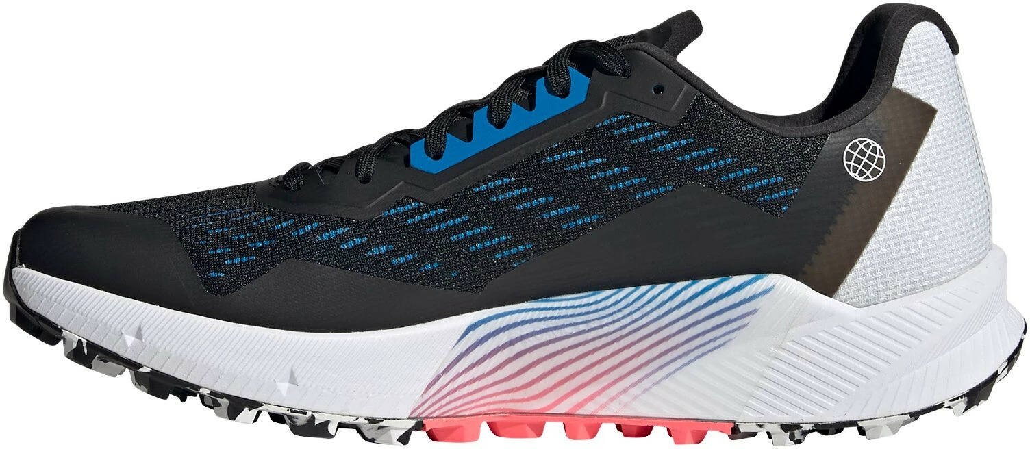 Adidas TERREX Agravic Flow 2 Trail Running Shoes Men, Zwart/wit 5 Adidas TERREX Agravic Flow 2 Trail Running Shoes Men, Zwart/wit - Afbeelding 3