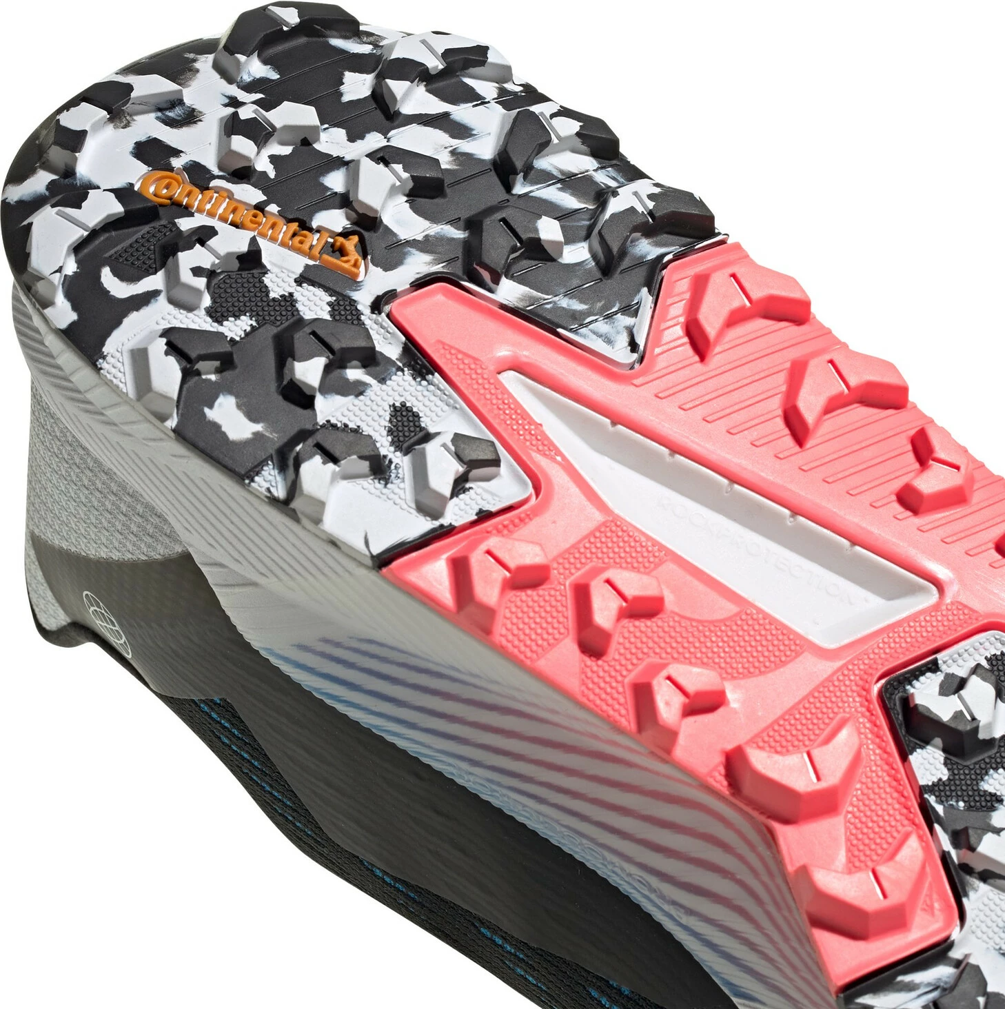 Adidas TERREX Agravic Flow 2 Trail Running Shoes Men, Zwart/wit 10 Adidas TERREX Agravic Flow 2 Trail Running Shoes Men, Zwart/wit - Afbeelding 8