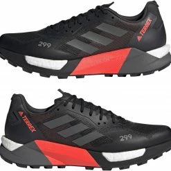 Adidas TERREX Agravic Ultra Trail Running Shoes Men, Zwart/grijs 20 Adidas TERREX Agravic Ultra Trail Running Shoes Men, Zwart/grijs -Scarpa®-winkel adidas terrex agravic ultra trail running shoes men core black grey five solar red 7 2
