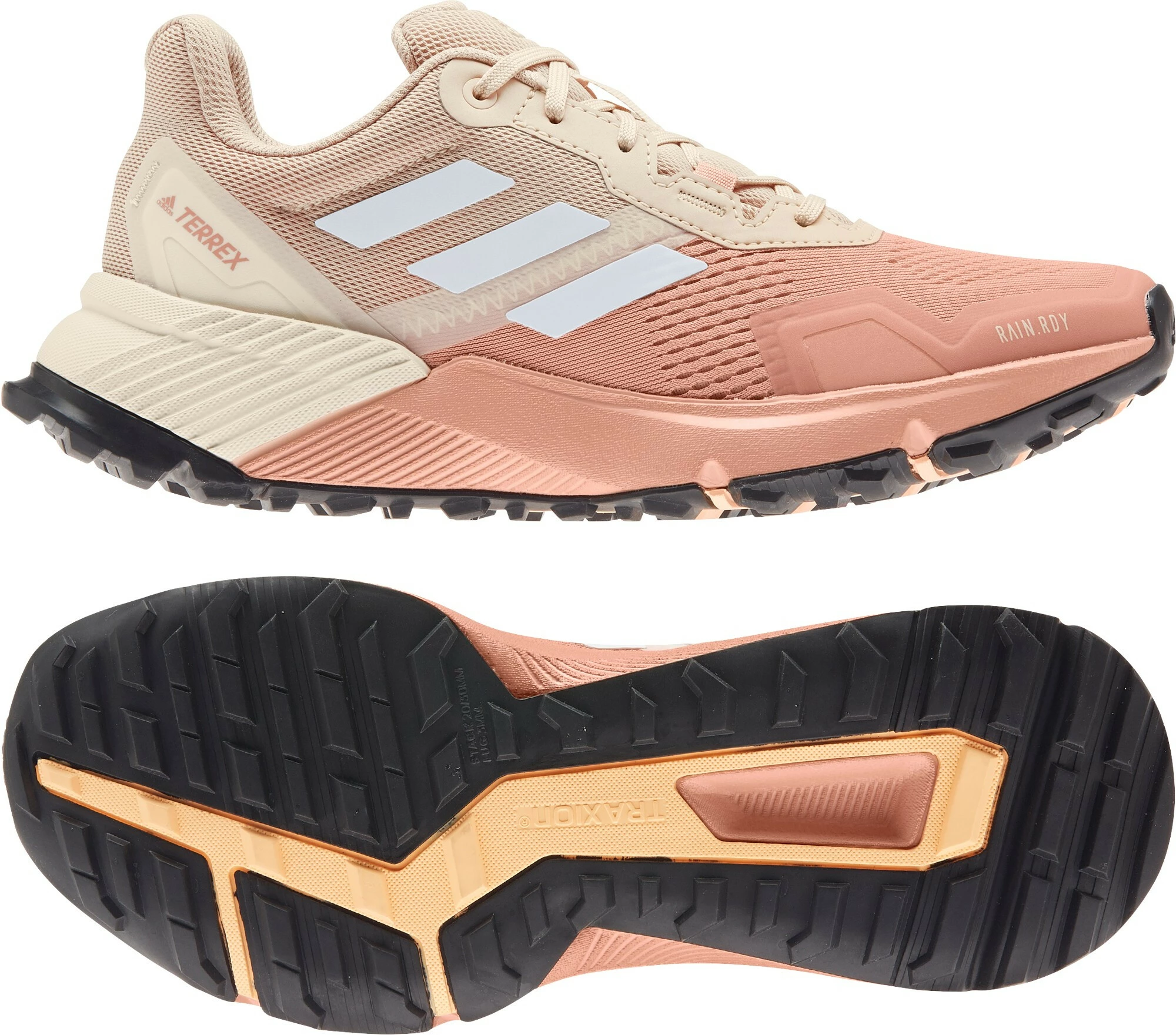 Adidas TERREX Soulstride Rain.RDY Trail Running Shoes Women, Grijs 4 Adidas TERREX Soulstride Rain.RDY Trail Running Shoes Women, Grijs - Afbeelding 2