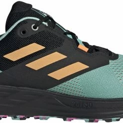 Adidas TERREX Two Flow Trail Running Shoes Men, Grijs