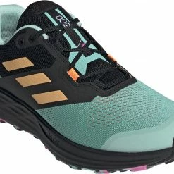Adidas TERREX Two Flow Trail Running Shoes Men, Groen 4 Adidas TERREX Two Flow Trail Running Shoes Men, Groen -Scarpa®-winkel adidas terrex speed flow trail running shoes men acid mint hazy orange screaming pink 3 1
