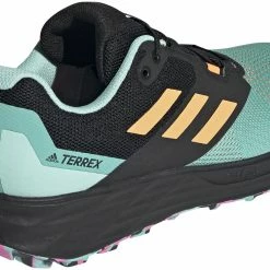 Adidas TERREX Two Flow Trail Running Shoes Men, Groen 5 Adidas TERREX Two Flow Trail Running Shoes Men, Groen -Scarpa®-winkel adidas terrex speed flow trail running shoes men acid mint hazy orange screaming pink 4 1