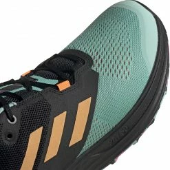Adidas TERREX Two Flow Trail Running Shoes Men, Zwart/grijs 17 Adidas TERREX Two Flow Trail Running Shoes Men, Zwart/grijs -Scarpa®-winkel adidas terrex speed flow trail running shoes men acid mint hazy orange screaming pink 7