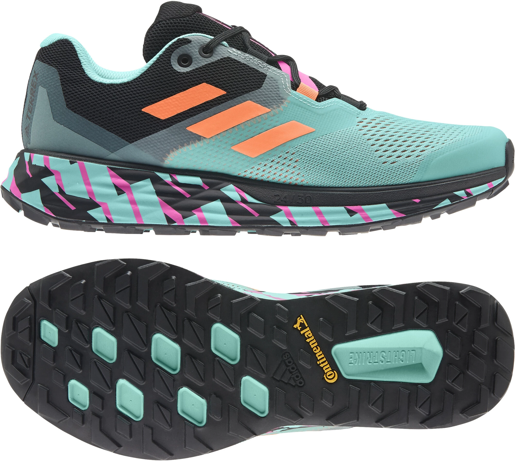 Adidas TERREX Two Flow Trail Running Shoes Men, Zwart/grijs 11 Adidas TERREX Two Flow Trail Running Shoes Men, Zwart/grijs - Afbeelding 9