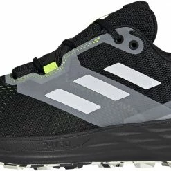 Adidas TERREX Speed Flow Trail Running Shoes Men, Zwart/grijs