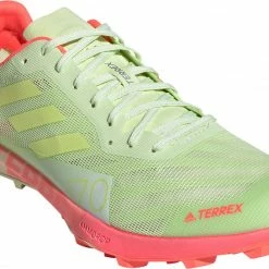 Adidas TERREX Speed Pro Trail Running Shoes Women, Groen/rood