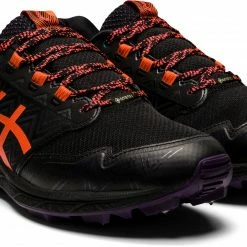 Asics Gel-Fujisetsu 3 GTX Shoes Women, Zwart/oranje -Scarpa®-winkel asics gel fujisetsu 3 gtx shoes women black nova orange 6