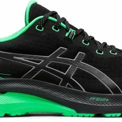Asics Gel-Kayano 29 Lite-Show Shoes Men, Zwart/groen