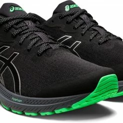 Asics GT-1000 11 Lite-Show Shoes Men, Zwart/groen 14 Asics GT-1000 11 Lite-Show Shoes Men, Zwart/groen -Scarpa®-winkel asics gt 1000 11 lite show shoes men black new leaf 6