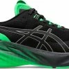 Asics Novablast 3 Lite-Show Shoes Men, Zwart/groen 1 Asics Novablast 3 Lite-Show Shoes Men, Zwart/groen -Scarpa®-winkel asics novablast 3 lite show shoes men black new leaf 1
