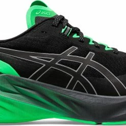 Asics Novablast 3 Lite-Show Shoes Men, Zwart/groen
