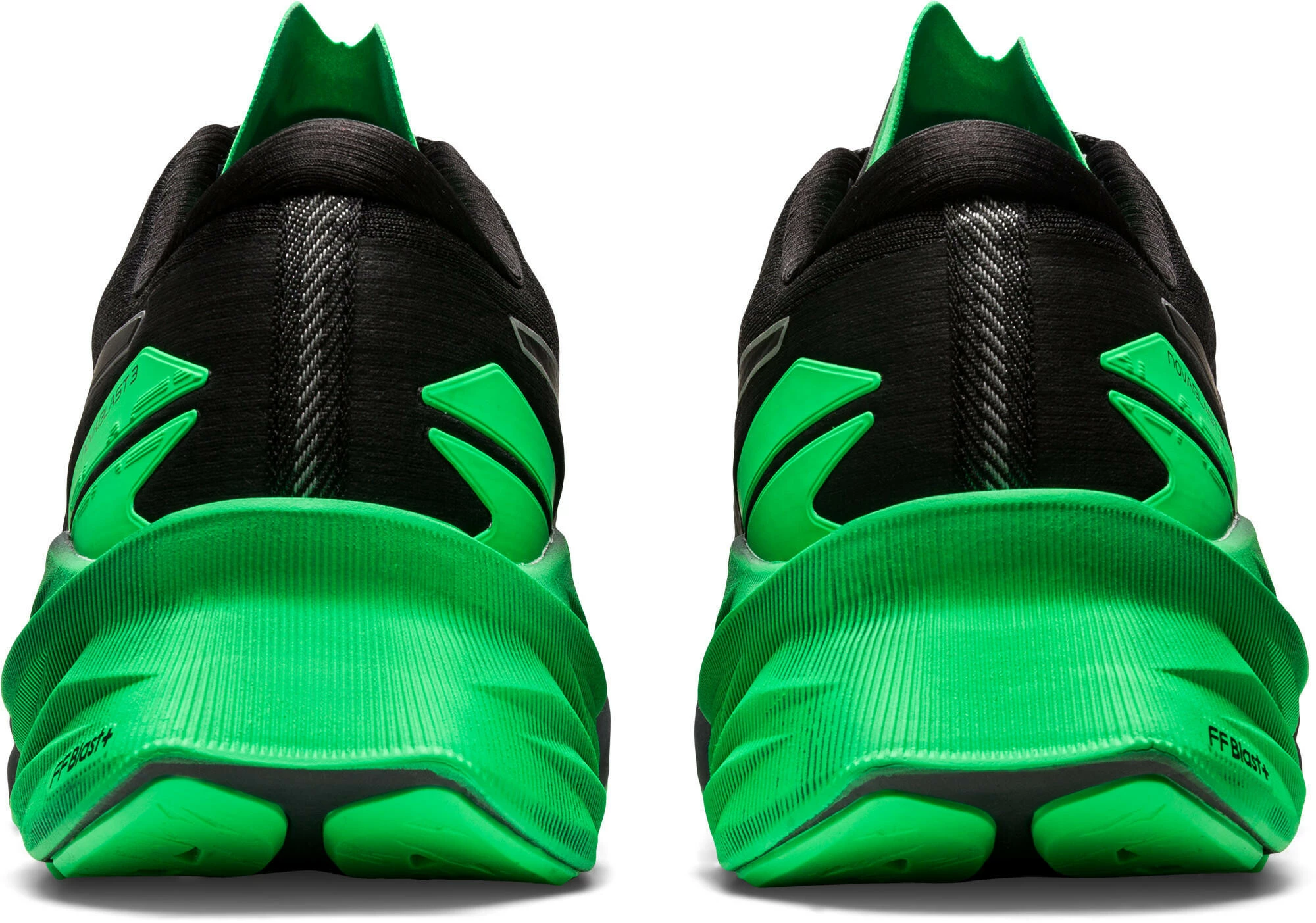 asics Novablast 3 Lite-Show Shoes Men, zwart/groen Asics Novablast 3 Lite-Show Shoes Men, Zwart/groen -Scarpa®-winkel asics novablast 3 lite show shoes men black new leaf 4