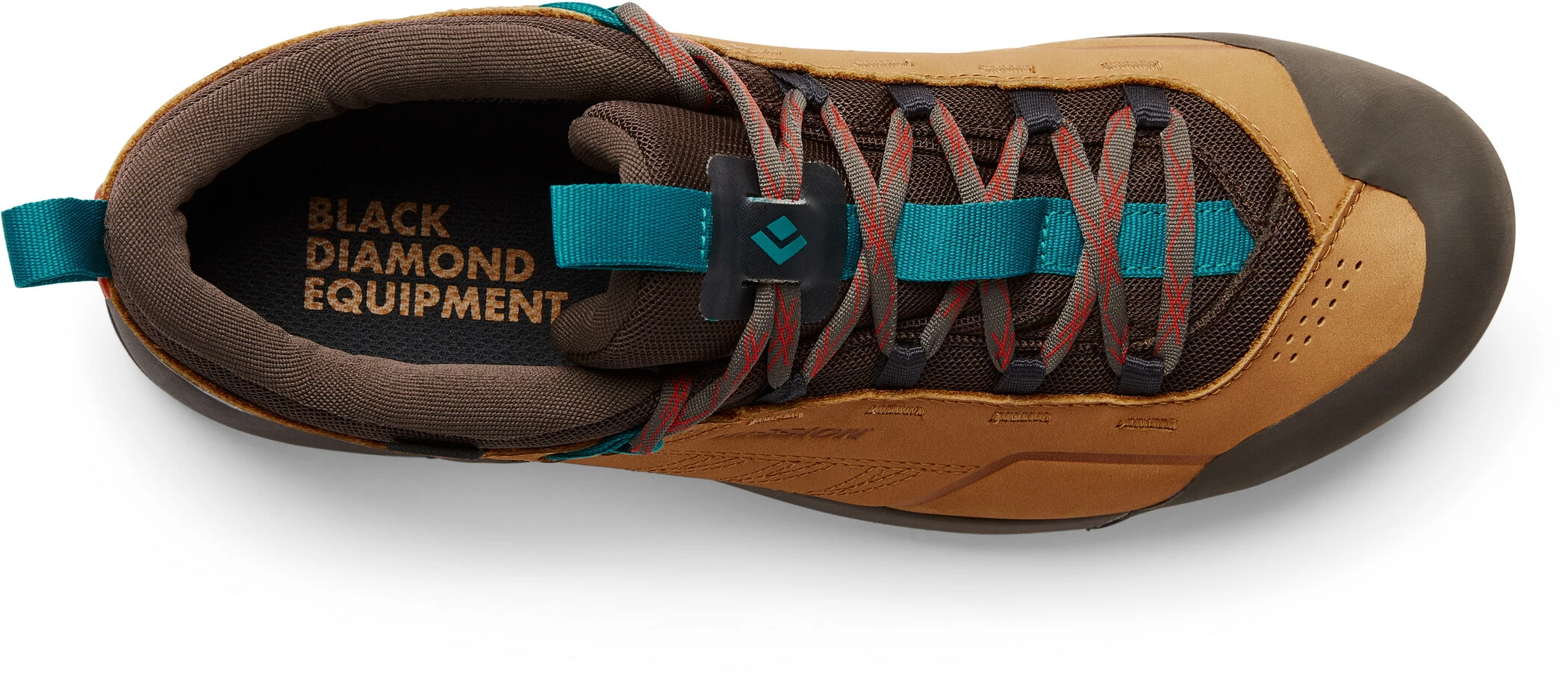 Black Diamond Mission Leather Low WP Approach Shoes Men, Olijf/zwart 6 Black Diamond Mission Leather Low WP Approach Shoes Men, Olijf/zwart - Afbeelding 4