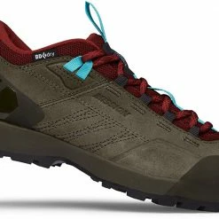 Black Diamond Mission Leather Low WP Approach Shoes Women, Bruin/rood -Scarpa®-winkel black diamond mission leather low wp approach shoes women malted grenadine 3