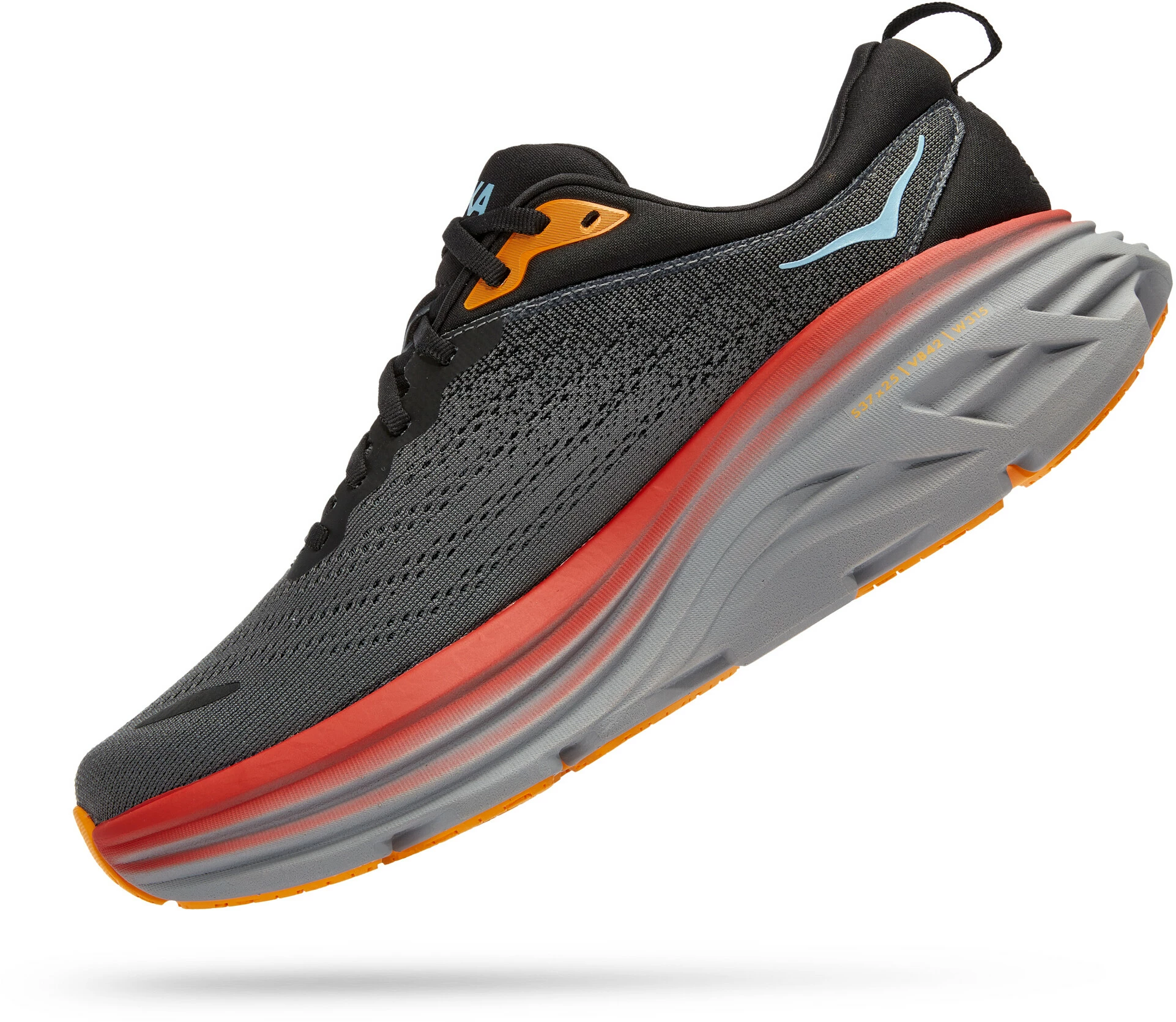Hoka One One Bondi 8 Running Shoes Men, Blauw 6 Hoka One One Bondi 8 Running Shoes Men, Blauw - Afbeelding 4