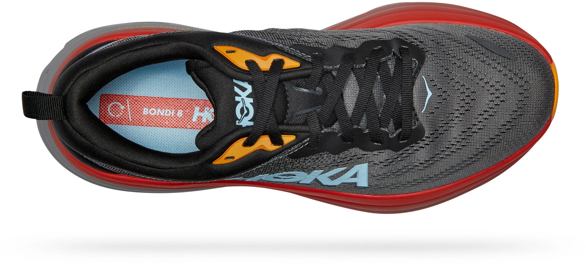 Hoka One One Bondi 8 Running Shoes Men, Blauw 9 Hoka One One Bondi 8 Running Shoes Men, Blauw - Afbeelding 7