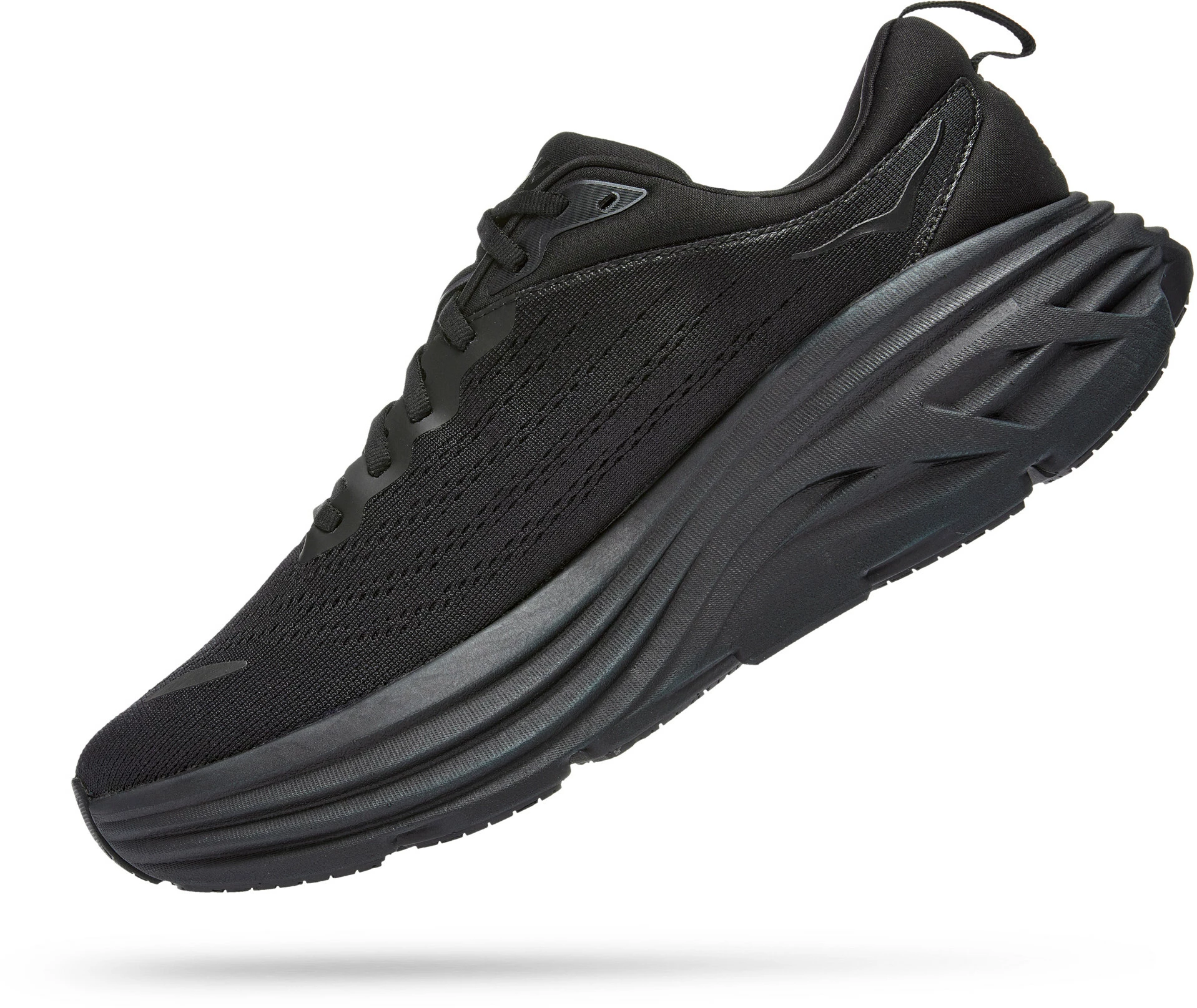 Hoka One One Bondi 8 Wide Running Shoes Men, Zwart/wit 6 Hoka One One Bondi 8 Wide Running Shoes Men, Zwart/wit - Afbeelding 4