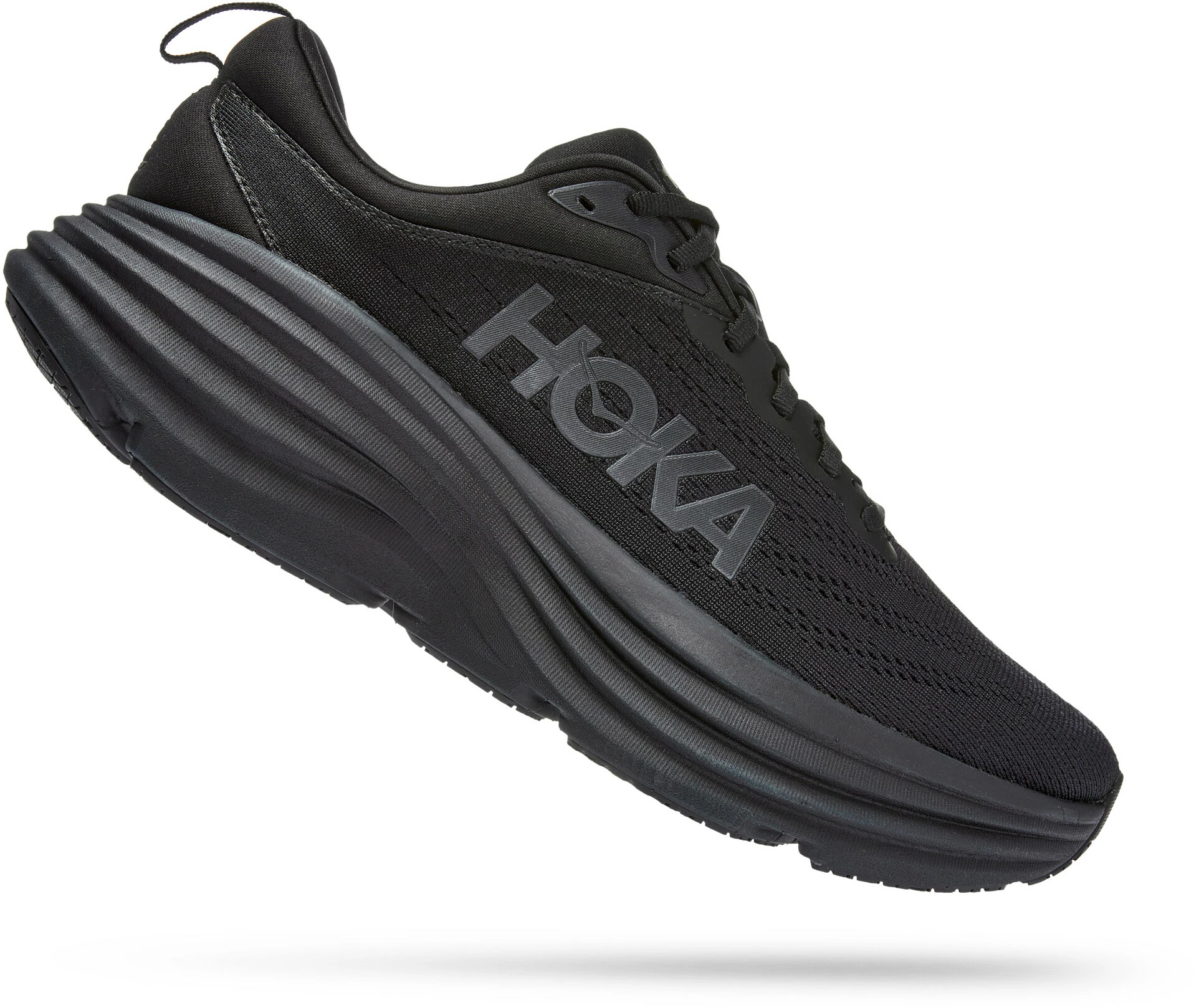 Hoka One One Bondi 8 Wide Running Shoes Men, Zwart 7 Hoka One One Bondi 8 Wide Running Shoes Men, Zwart - Afbeelding 5