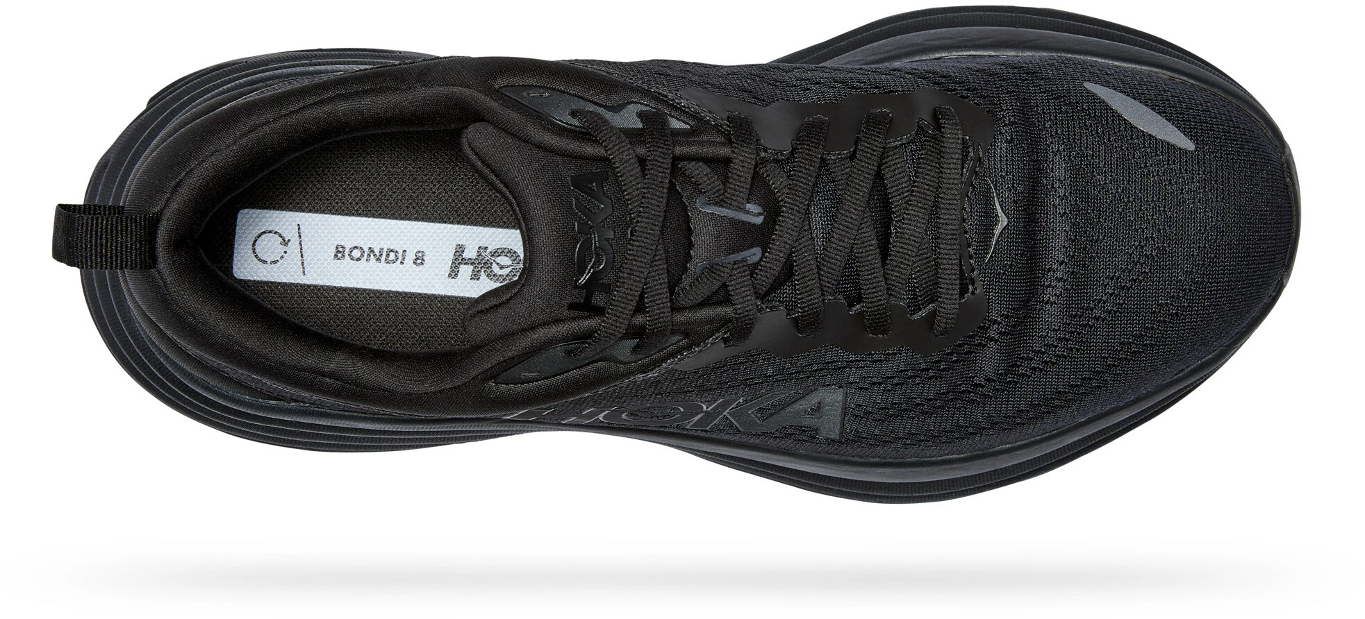 Hoka One One Bondi 8 Wide Running Shoes Men, Zwart 9 Hoka One One Bondi 8 Wide Running Shoes Men, Zwart - Afbeelding 7