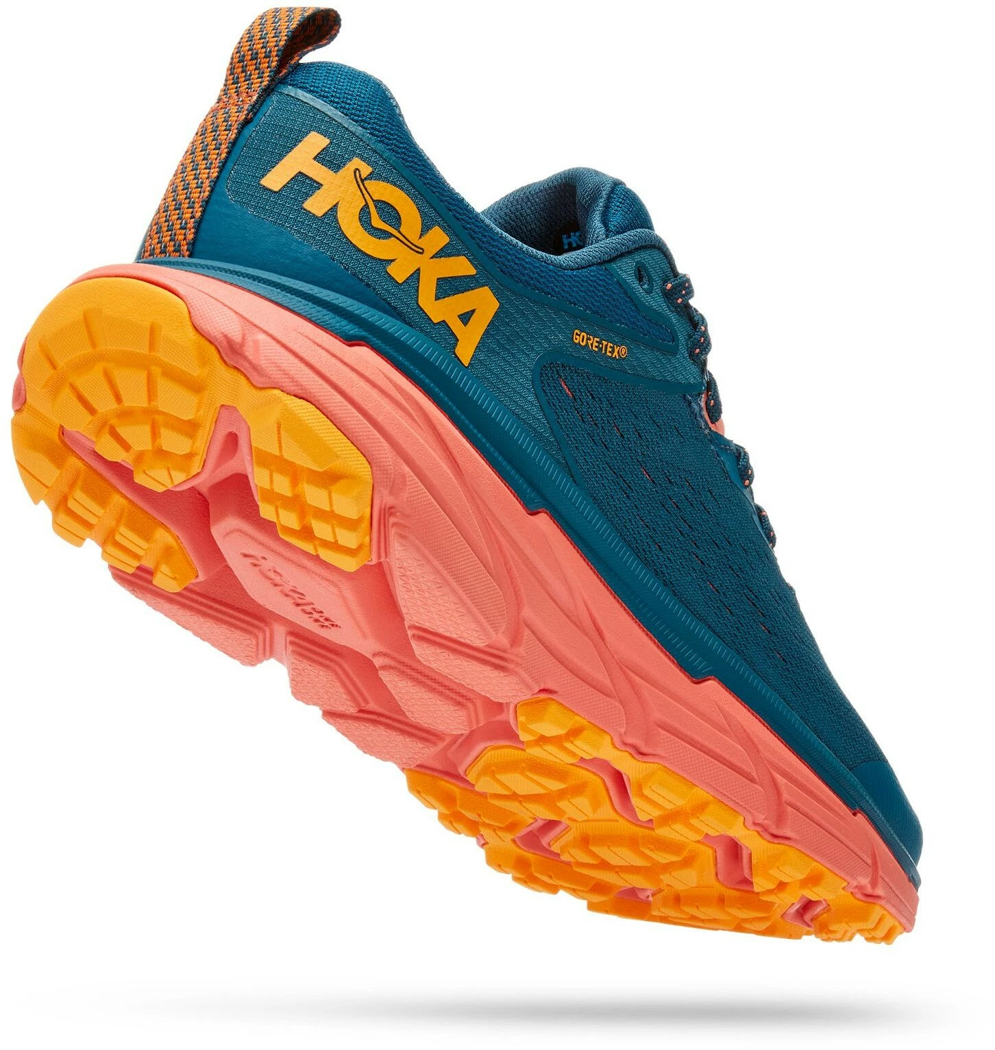 Hoka One One Challenger ATR 6 GTX Running Shoes Women, Blauw/oranje 5 Hoka One One Challenger ATR 6 GTX Running Shoes Women, Blauw/oranje - Afbeelding 3