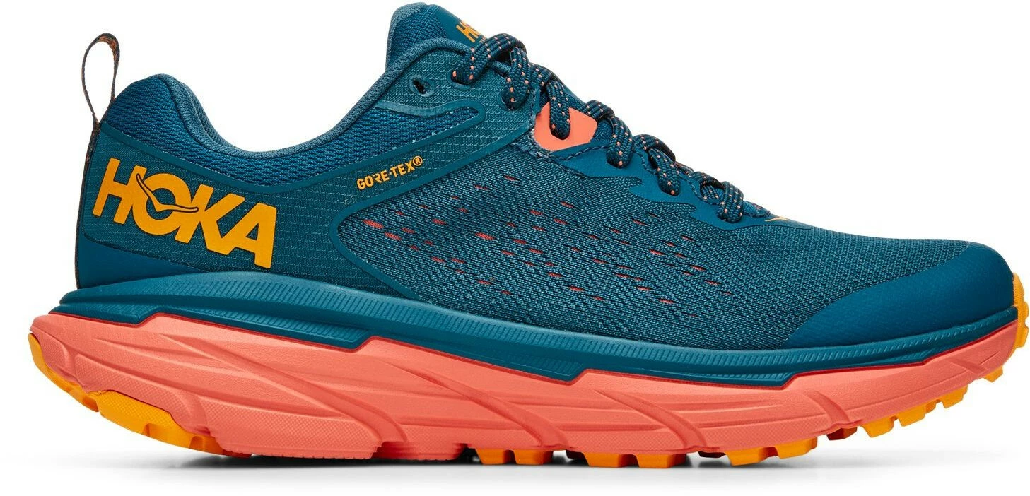Hoka One One Challenger ATR 6 GTX Running Shoes Women, Blauw/oranje 9 Hoka One One Challenger ATR 6 GTX Running Shoes Women, Blauw/oranje - Afbeelding 7