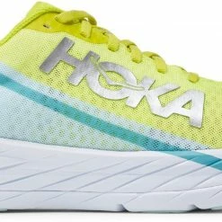 Hoka One One Rocket X Running Shoes, Geel/turquoise -Scarpa®-winkel hoka one one rocket x running shoes men blue glass evening primrose 7