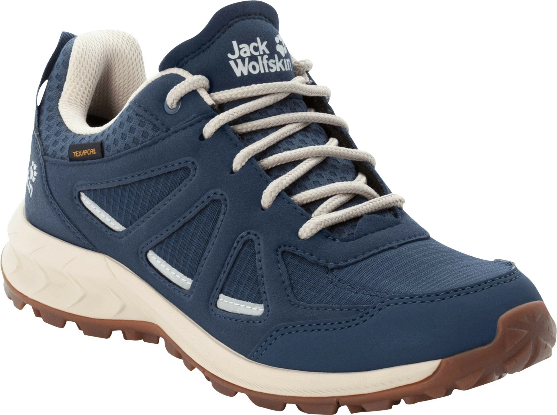 Jack Wolfskin Woodland 2 Texapore Low Shoes Women, Grijs 3 Jack Wolfskin Woodland 2 Texapore Low Shoes Women, Grijs