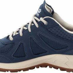 Jack Wolfskin Woodland 2 Texapore Low Shoes Women, Grijs 11 Jack Wolfskin Woodland 2 Texapore Low Shoes Women, Grijs -Scarpa®-winkel jack wolfskin woodland 2 texapore low shoes women dark blue beige 4