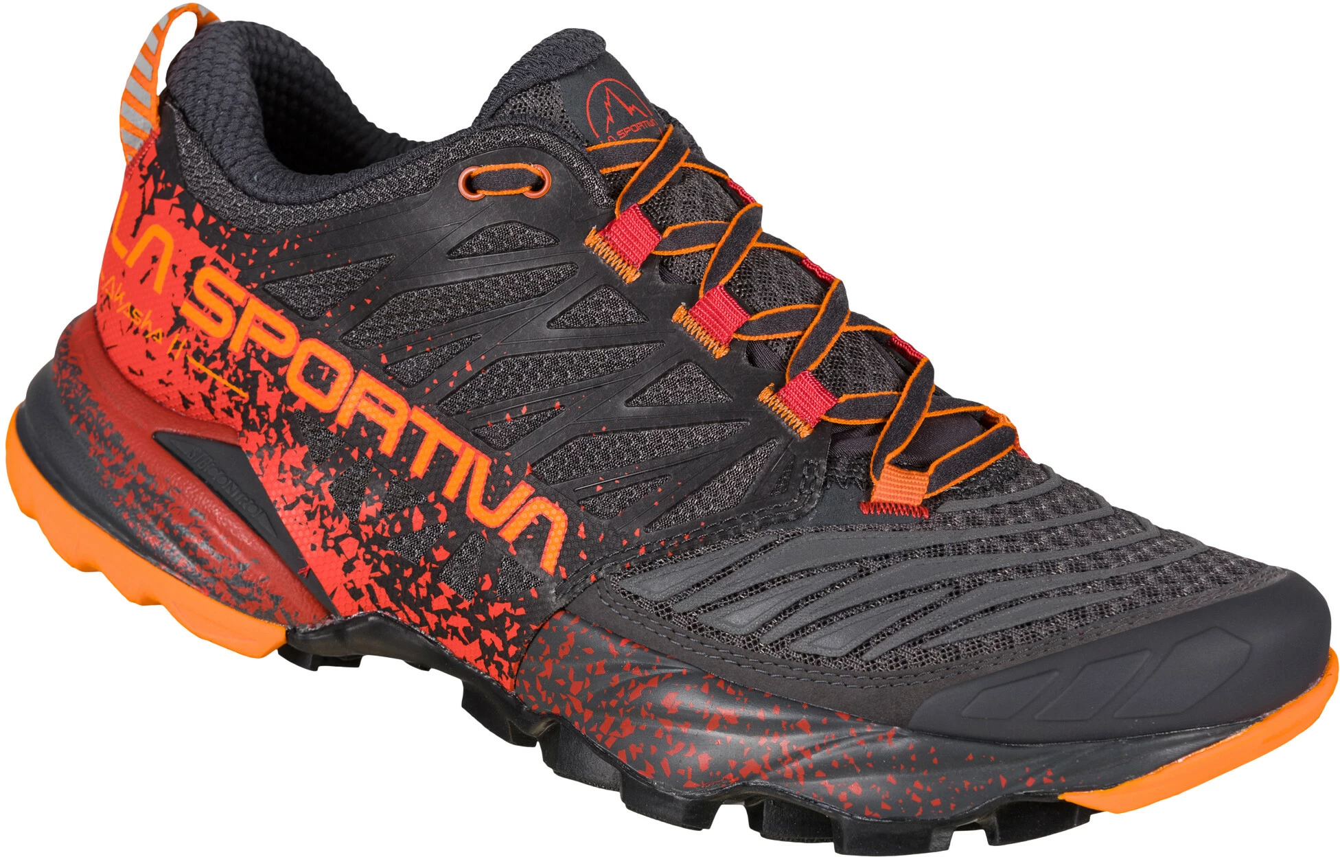 La Sportiva Akasha II Running Shoes Women, grijs/oranje La Sportiva Akasha II Running Shoes Women, Grijs/oranje -Scarpa®-winkel la sportiva akasha ii running shoes women carbon cherry 1