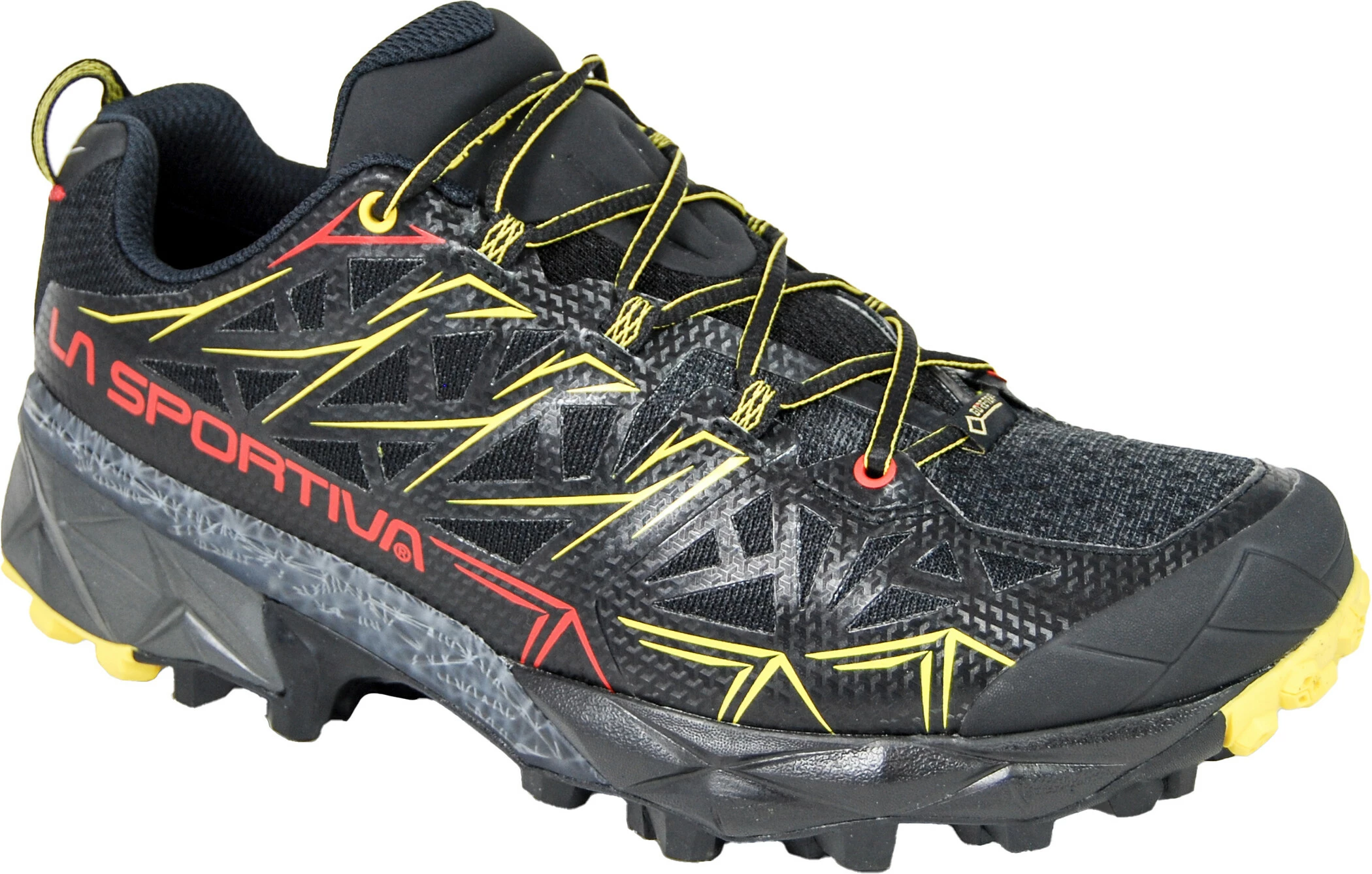 La Sportiva Akyra GTX Hardloopschoenen Heren, Zwart/geel 3 La Sportiva Akyra GTX Hardloopschoenen Heren, Zwart/geel