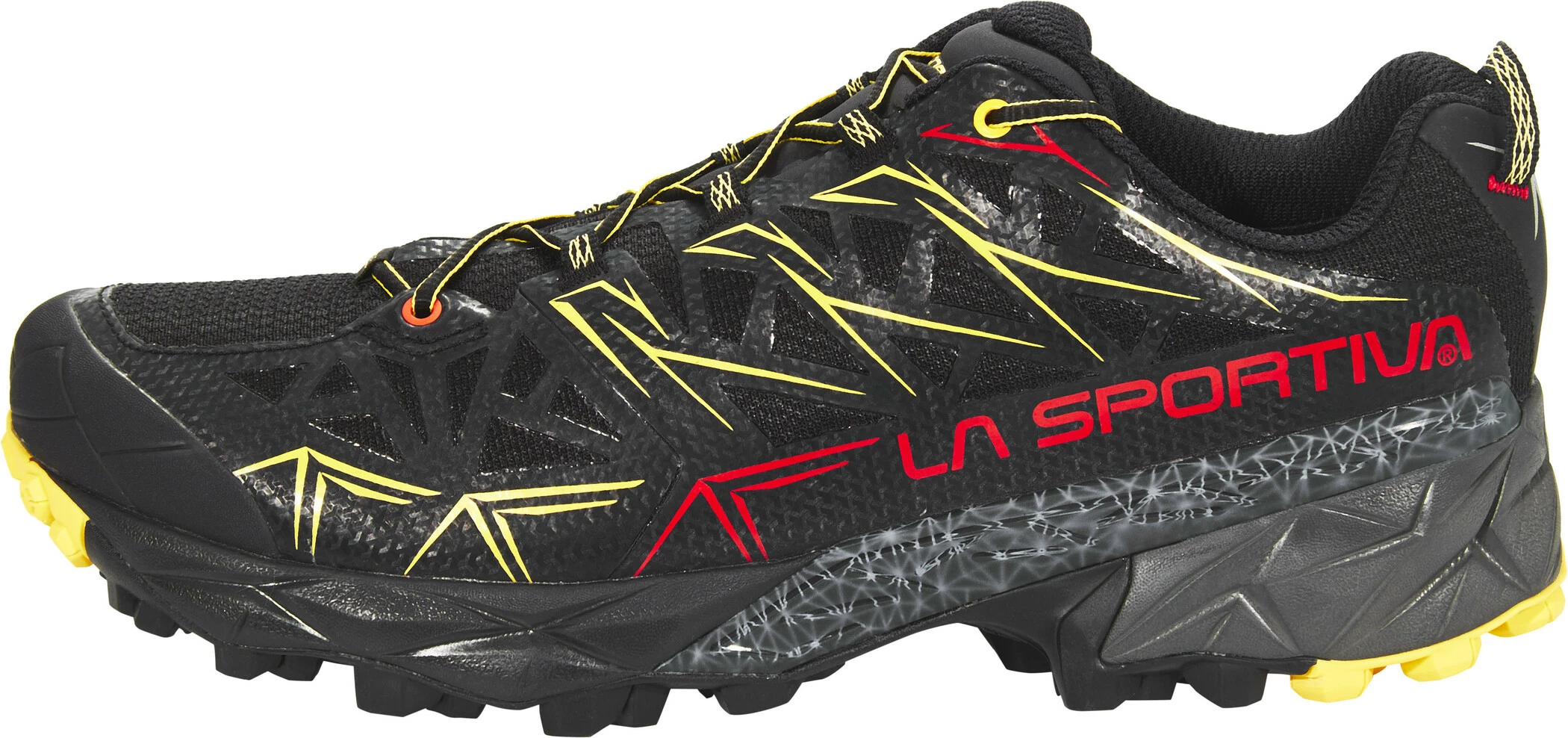 La Sportiva Akyra GTX Hardloopschoenen Heren, Zwart/geel 6 La Sportiva Akyra GTX Hardloopschoenen Heren, Zwart/geel - Afbeelding 4