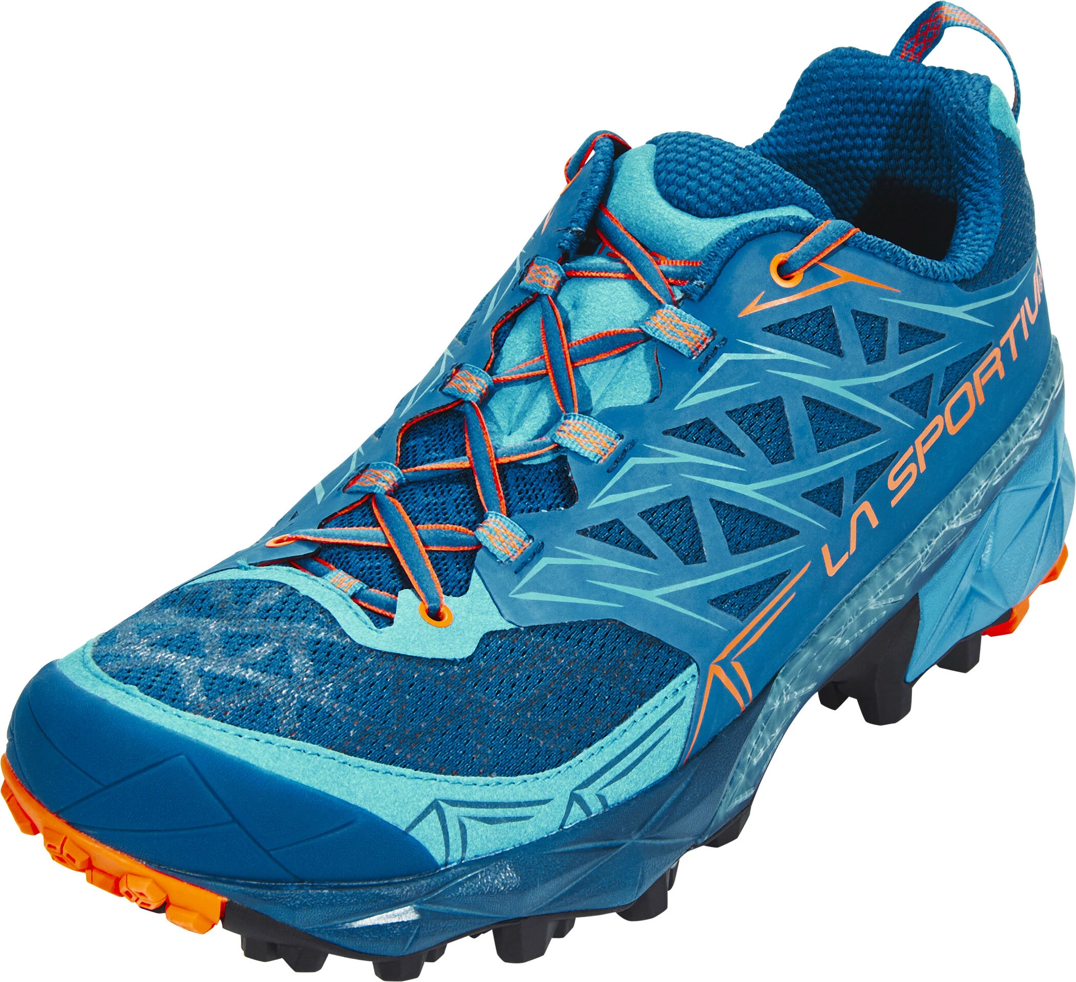 La Sportiva Akyra Hardloopschoenen Heren, Petrol/oranje 3 La Sportiva Akyra Hardloopschoenen Heren, Petrol/oranje