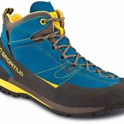 La Sportiva Boulder X Mid Schoenen Heren, Blauw/grijs