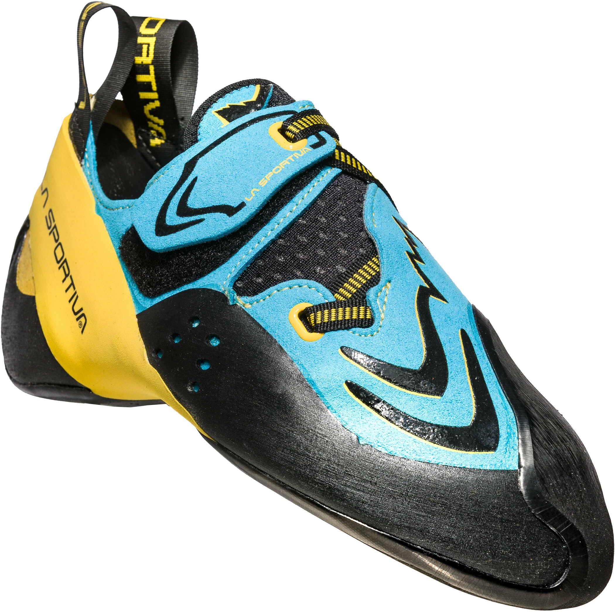 La Sportiva Futura Klimschoenen Heren, Blauw/geel 4 La Sportiva Futura Klimschoenen Heren, Blauw/geel - Afbeelding 2