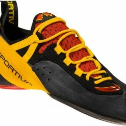 La Sportiva Genius Klimschoenen, Zwart/rood -Scarpa®-winkel la sportiva genius climbing shoes unisex red yellow 3
