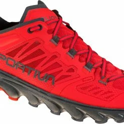 La Sportiva Helios III Running Shoes Men, Grijs/blauw