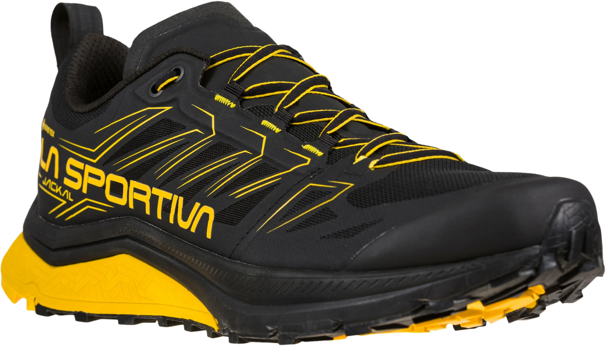 La Sportiva Jackal GTX Schoenen Heren, Zwart/geel 4 La Sportiva Jackal GTX Schoenen Heren, Zwart/geel - Afbeelding 2