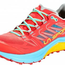 La Sportiva Jackal Running Shoes Women, Rood/blauw -Scarpa®-winkel la sportiva jackal running shoes women hibiscus malibu blue 2