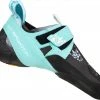 La Sportiva Skwama Vegan Climbing Shoes Women, Turquoise/zwart