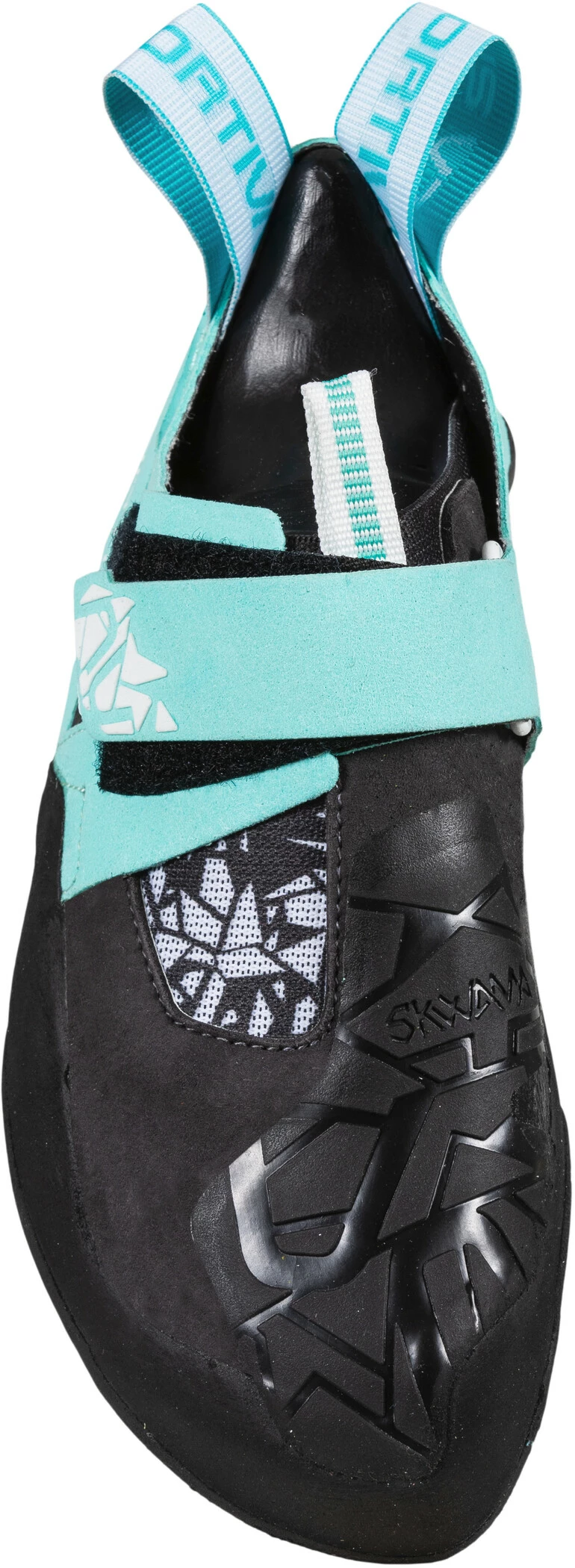 La Sportiva Skwama Vegan Climbing Shoes Women, Turquoise/zwart 4 La Sportiva Skwama Vegan Climbing Shoes Women, Turquoise/zwart - Afbeelding 2