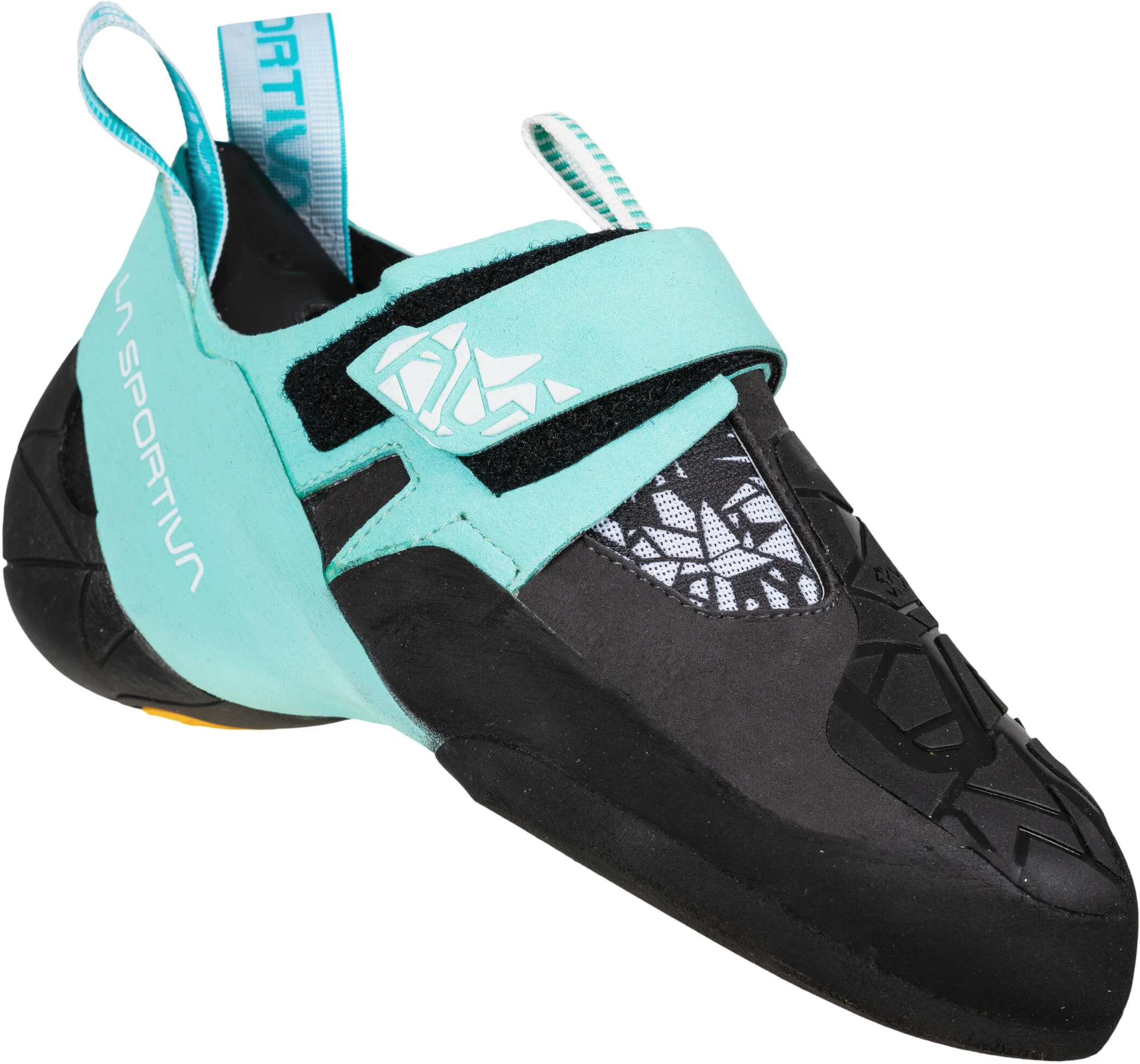 La Sportiva Skwama Vegan Climbing Shoes Women, Turquoise/zwart 5 La Sportiva Skwama Vegan Climbing Shoes Women, Turquoise/zwart - Afbeelding 3