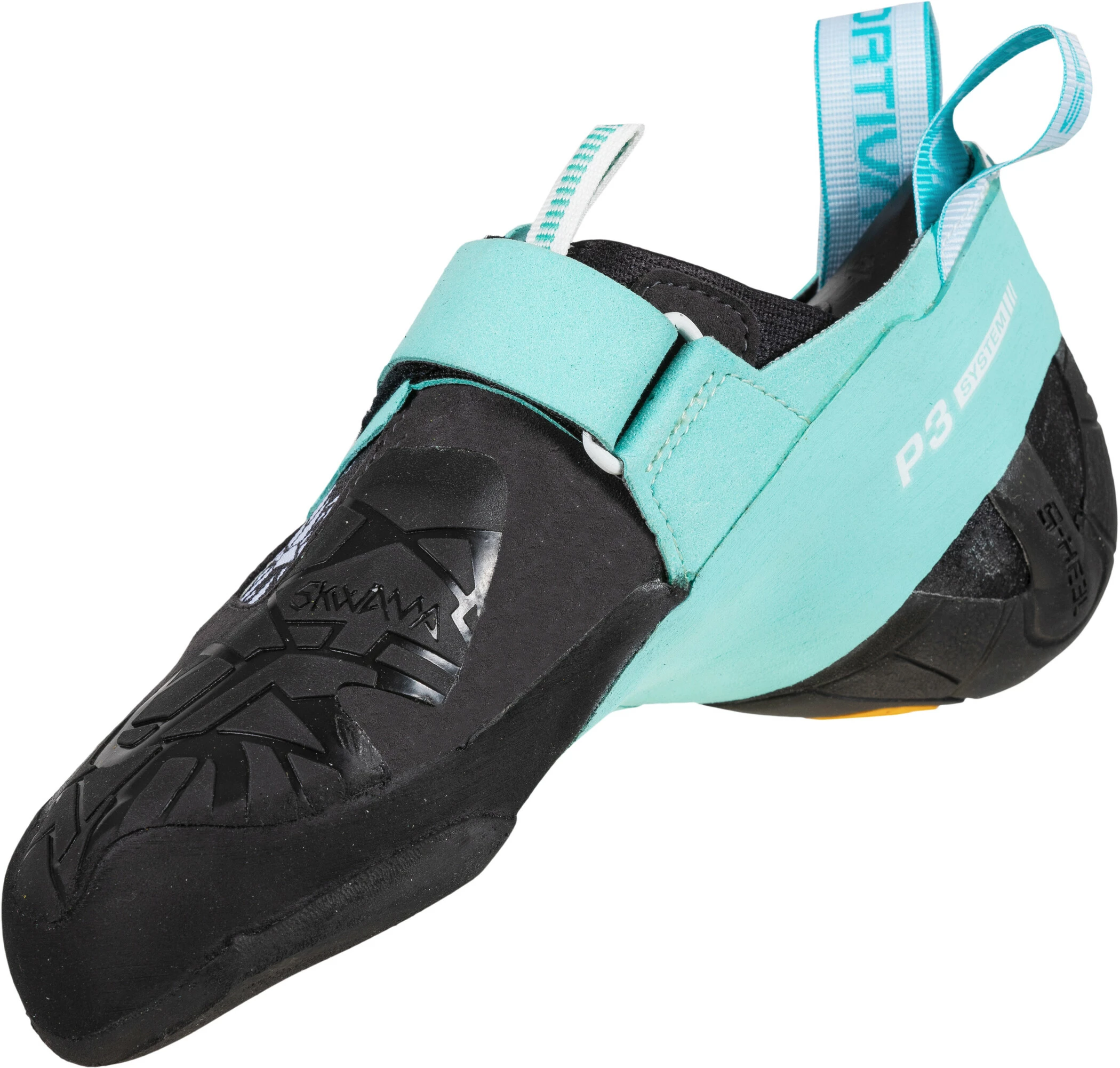 La Sportiva Skwama Vegan Climbing Shoes Women, Turquoise/zwart 6 La Sportiva Skwama Vegan Climbing Shoes Women, Turquoise/zwart - Afbeelding 4