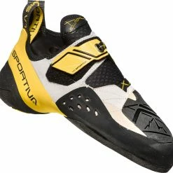 La Sportiva Solution Klimschoenen Heren, Wit/geel -Scarpa®-winkel la sportiva solution climbing shoes men white yellow 4