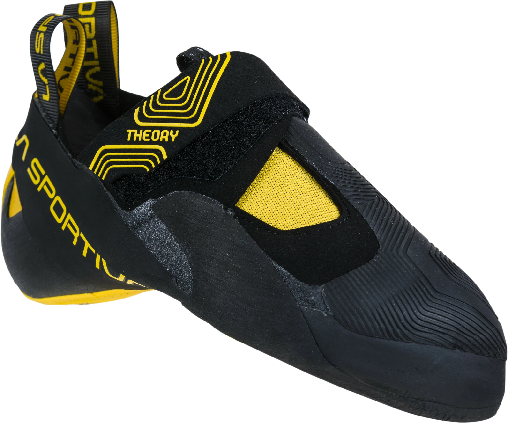 La Sportiva Theory Klimschoenen Heren, Zwart/geel 4 La Sportiva Theory Klimschoenen Heren, Zwart/geel - Afbeelding 2