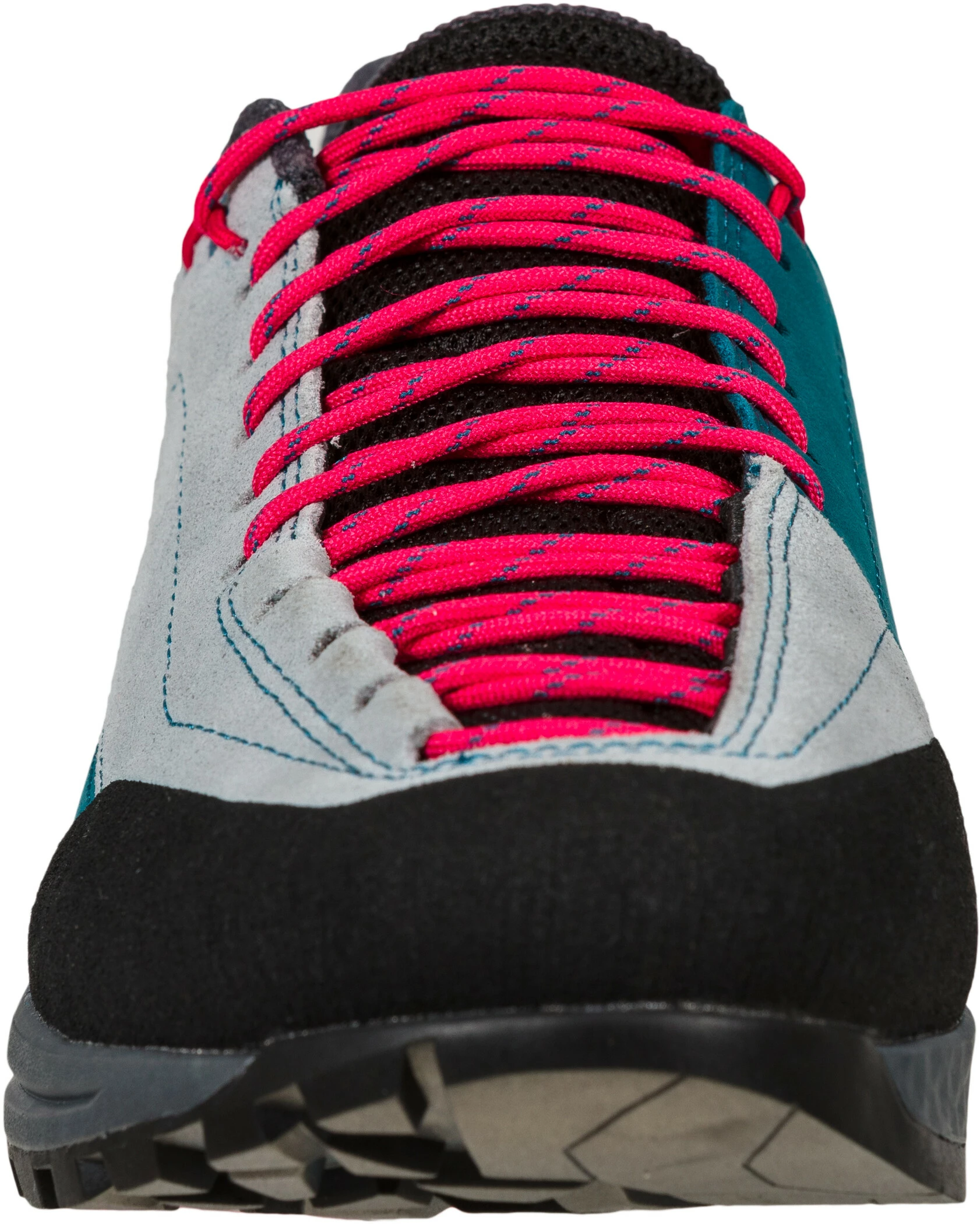 La Sportiva TX Guide Leather Shoes Women, Grijs/turquoise 6 La Sportiva TX Guide Leather Shoes Women, Grijs/turquoise - Afbeelding 4