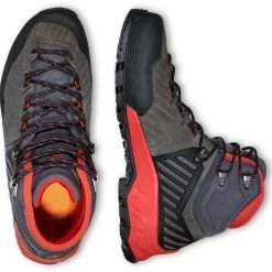 Mammut Alnasca Pro II Mid GTX Shoes Women, Grijs/rood 21 Mammut Alnasca Pro II Mid GTX Shoes Women, Grijs/rood -Scarpa®-winkel mammut alnasca pro ii mid gtx shoes women dark titanium poinciana 10