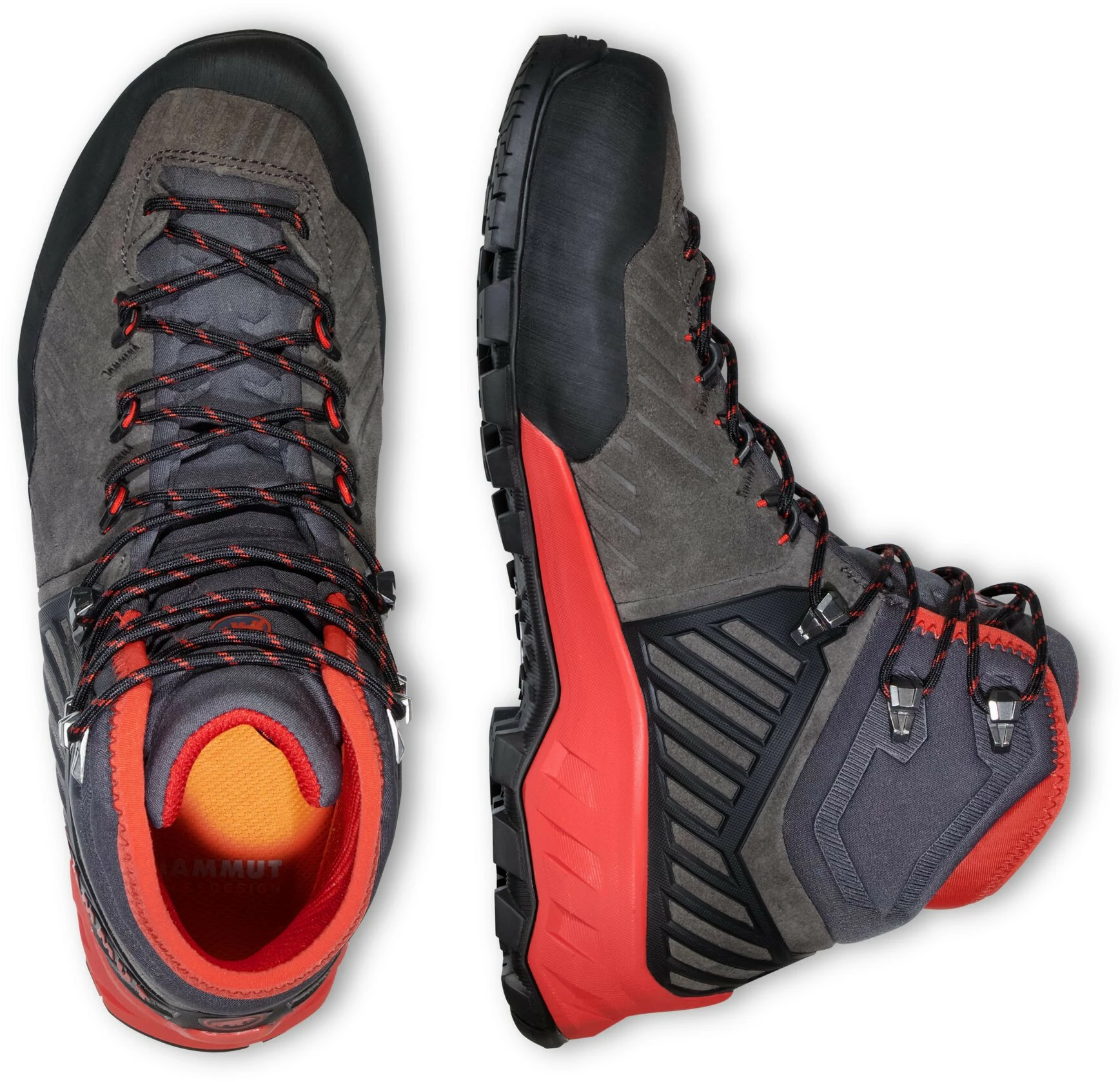 Mammut Alnasca Pro II Mid GTX Shoes Women, Grijs/rood 12 Mammut Alnasca Pro II Mid GTX Shoes Women, Grijs/rood - Afbeelding 10