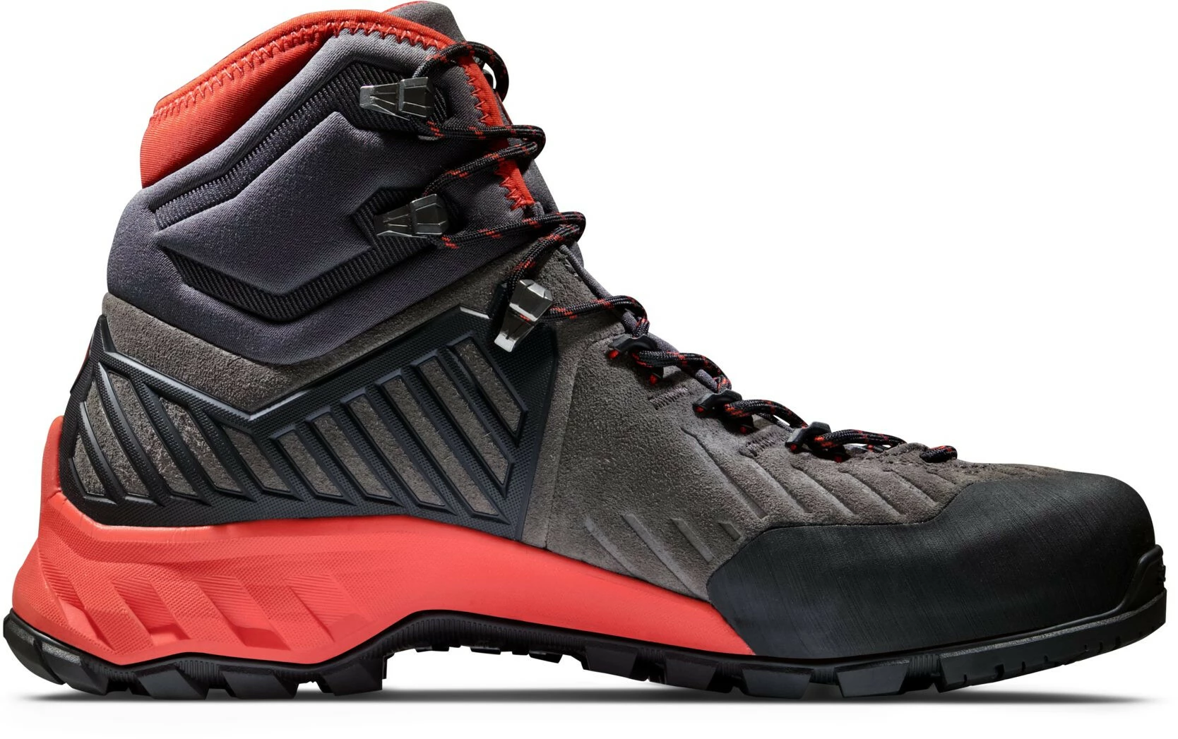 Mammut Alnasca Pro II Mid GTX Shoes Women, Grijs/rood 4 Mammut Alnasca Pro II Mid GTX Shoes Women, Grijs/rood - Afbeelding 2